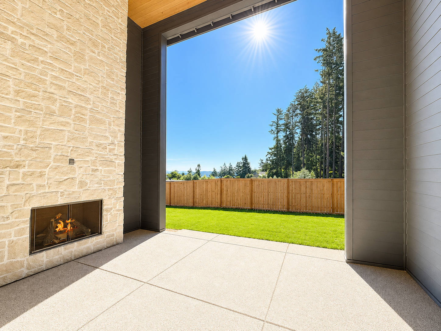 New construction luxury home in West Linn, Oregon, crafted by The Portlock Company — the Portland area’s trusted local home builder. 