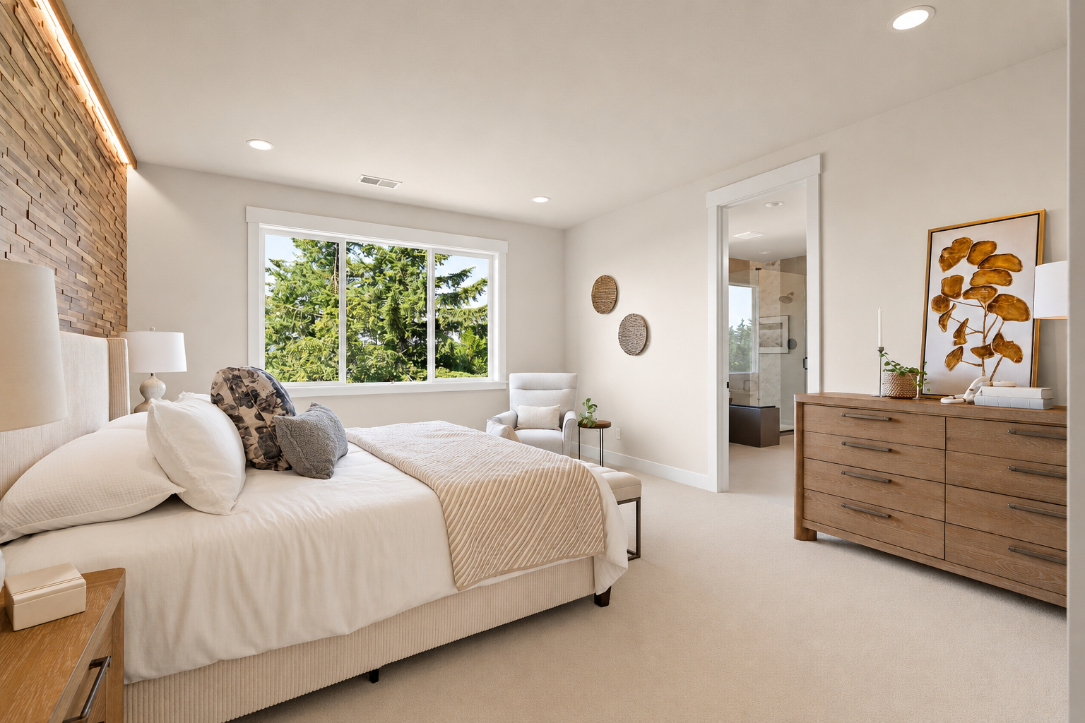 New construction luxury home in West Linn, Oregon, crafted by The Portlock Company — the Portland area’s trusted local home builder. 