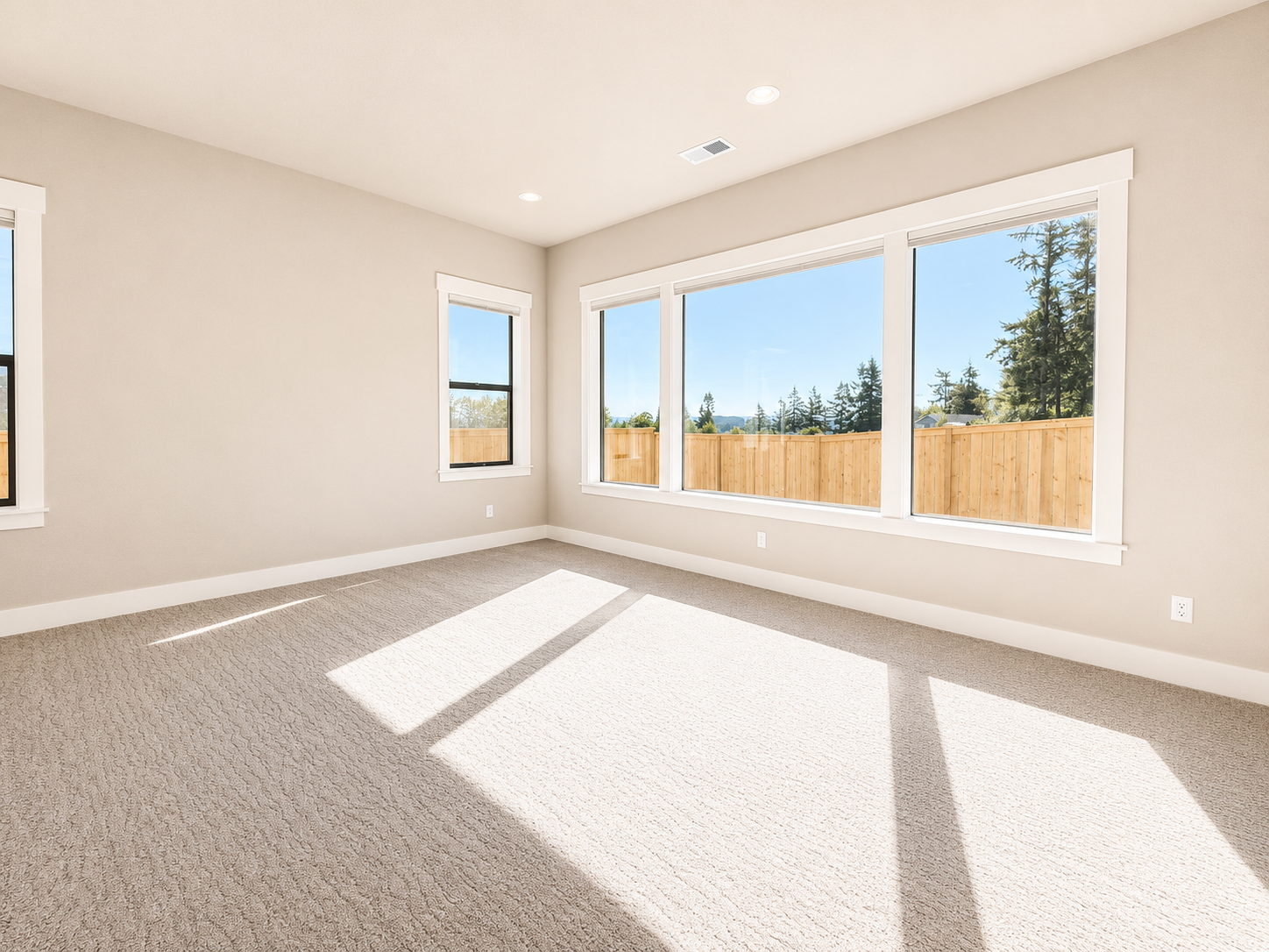 New construction luxury home in West Linn, Oregon, crafted by The Portlock Company — the Portland area’s trusted local home builder. 