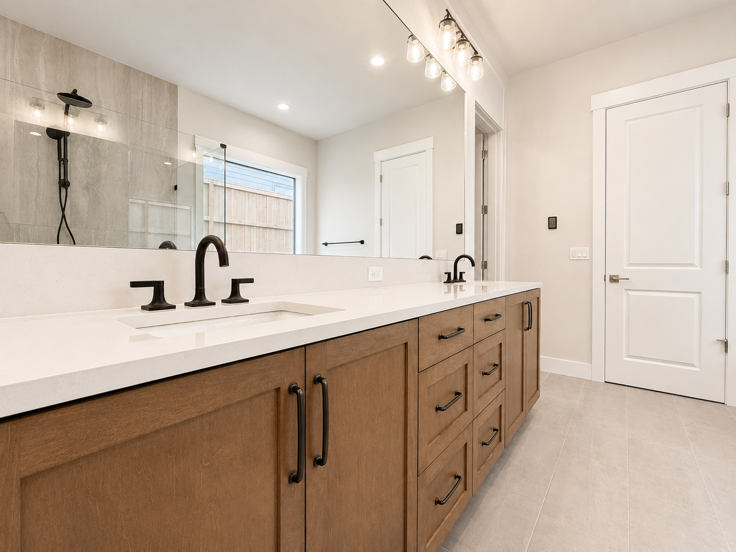 New construction luxury home in West Linn, Oregon, crafted by The Portlock Company — the Portland area’s trusted local home builder. 