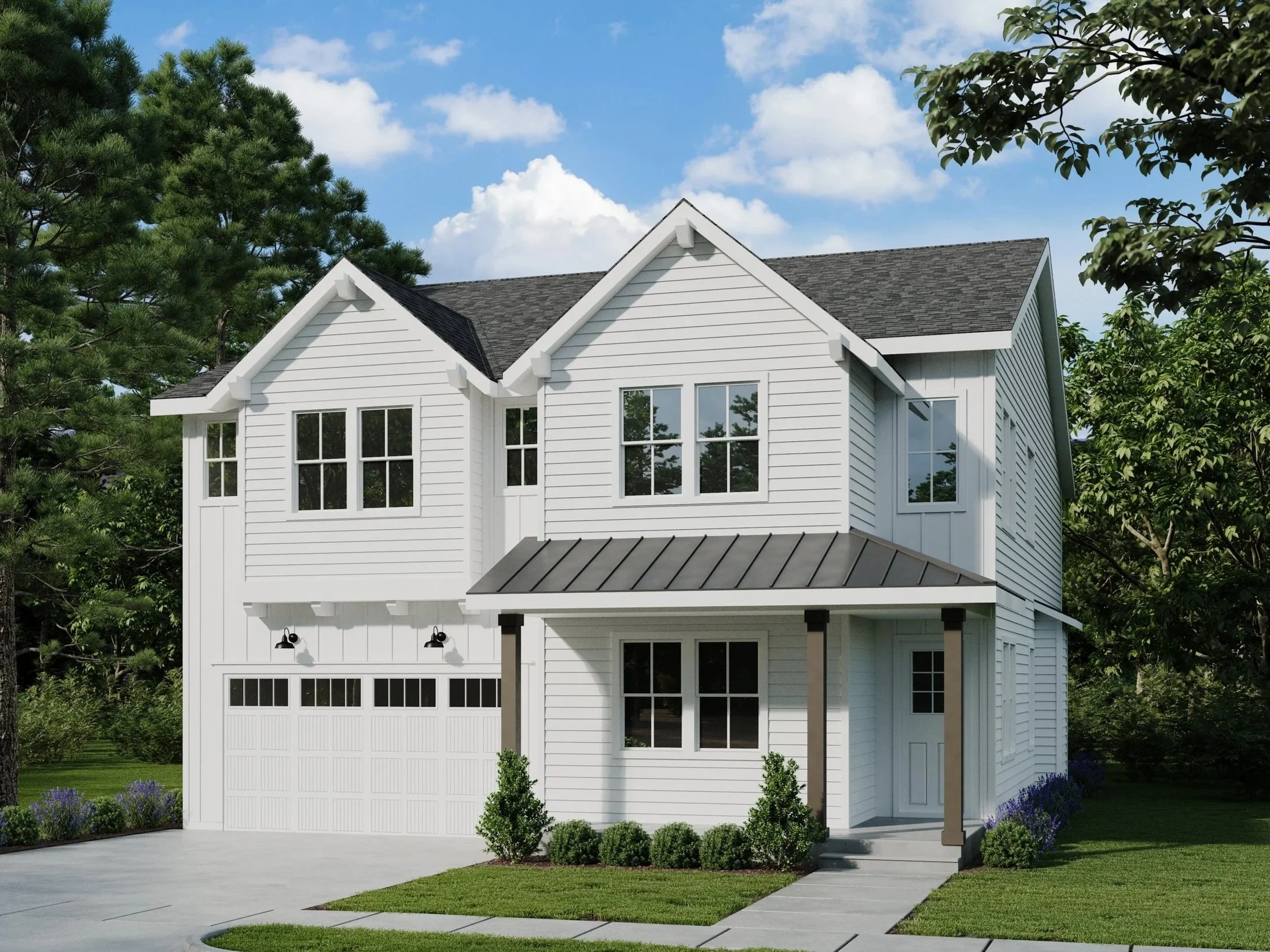 New construction luxury home in West Linn, Oregon, crafted by The Portlock Company — the Portland area’s trusted local home builder.