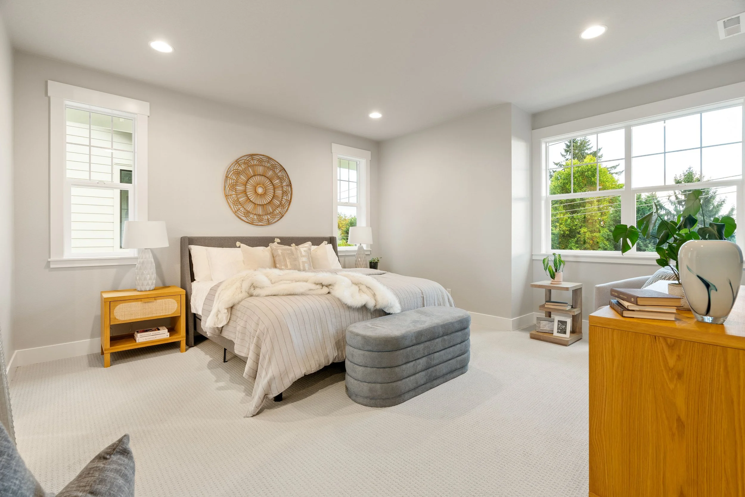 New construction luxury home in West Linn, Oregon, crafted by The Portlock Company — the Portland area’s trusted local home builder.