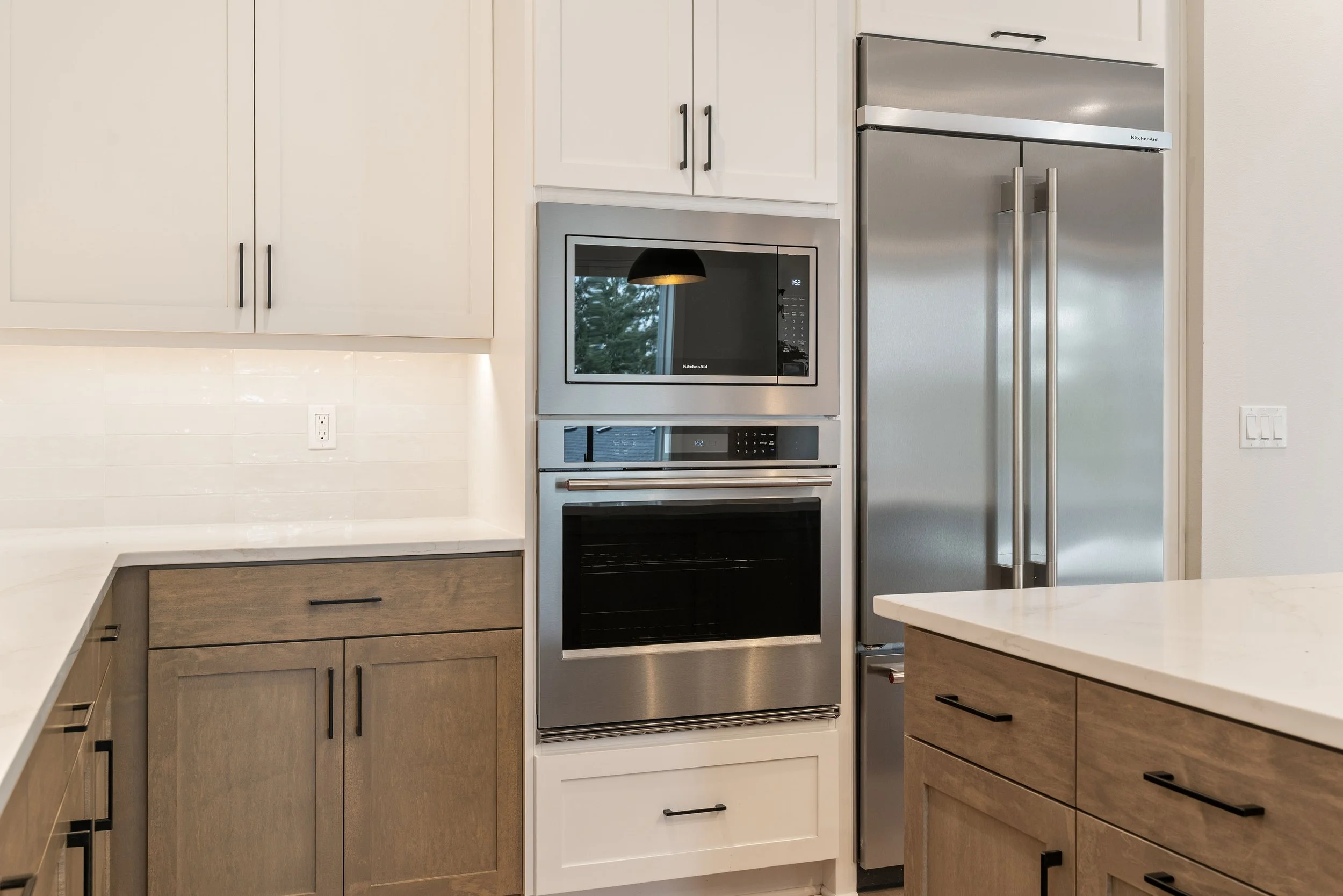 New construction luxury home in West Linn, Oregon, crafted by The Portlock Company — the Portland area’s trusted local home builder. 