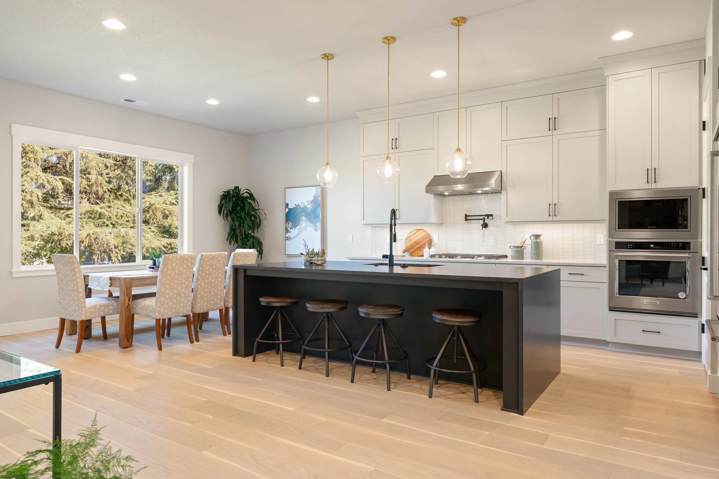 New construction luxury home in West Linn, Oregon, crafted by The Portlock Company — the Portland area’s trusted local home builder.