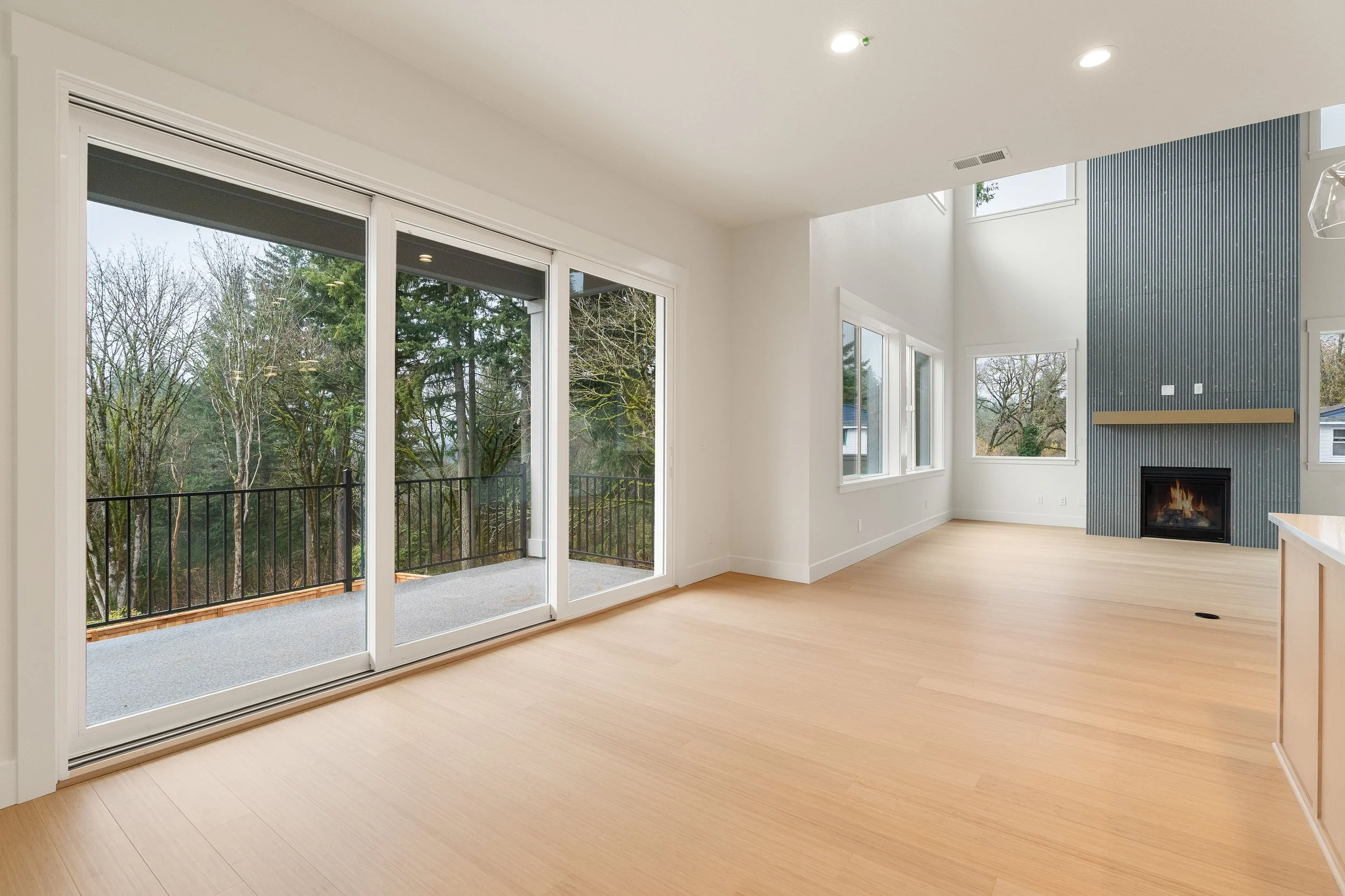 New construction luxury home in West Linn, Oregon, crafted by The Portlock Company — the Portland area’s trusted local new construction home builder. 