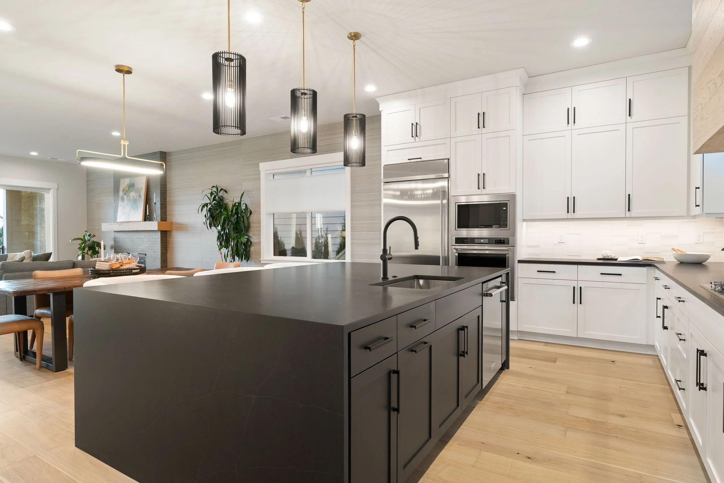 New construction luxury home in West Linn, Oregon, crafted by The Portlock Company — the Portland area’s trusted local new construction home builder.