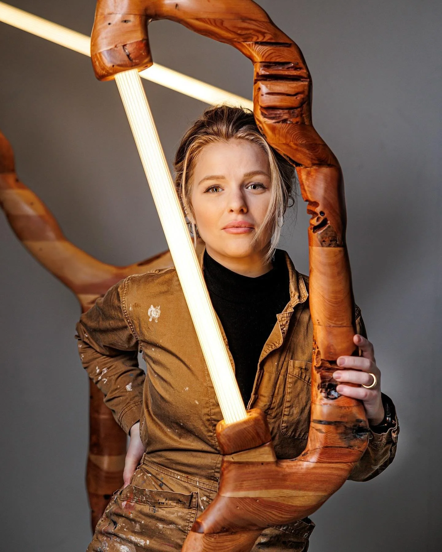 CoCo is out here making high end, sculptural, functional, lighting and furniture all made from recycled materials. Say it can&rsquo;t be done and she will prove you wrong. It&rsquo;s worth it to click through and follow her 💪🏼