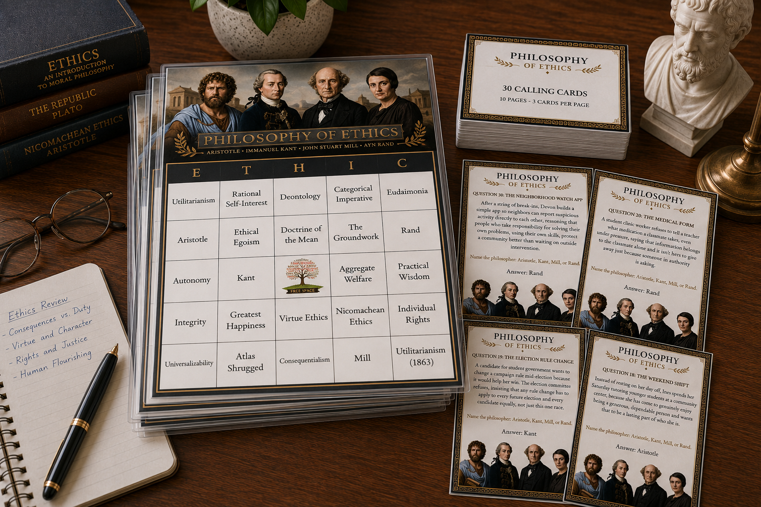 philosophy of ethics bingo with calling cards.png