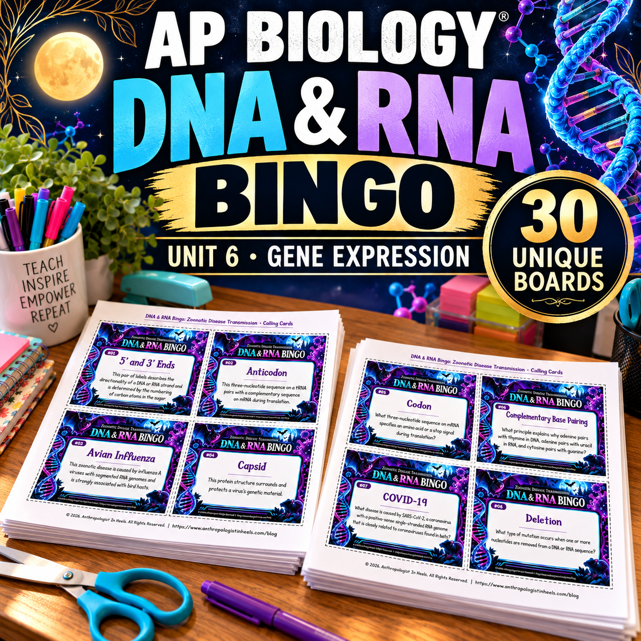 ap bio dna bingo.png