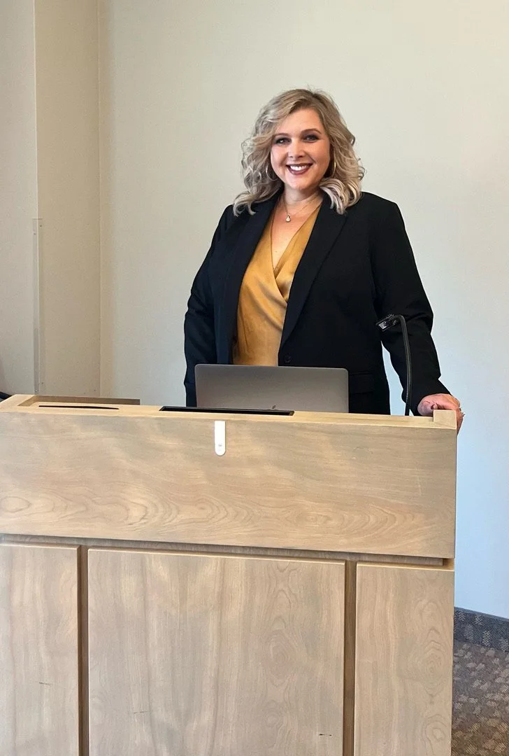 Stacy Brooks, the SKB Cyber Public Speaking Coach.