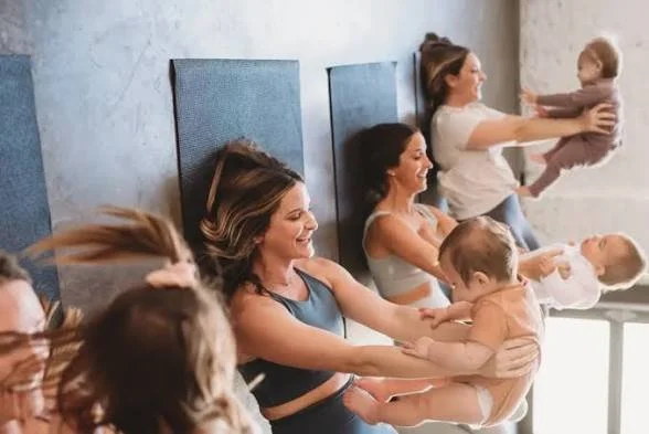 mama and baby yoga, support group, napa moms, new mother, baby and me classes