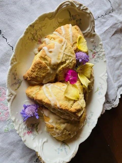 Lemon and Rosemary Scones