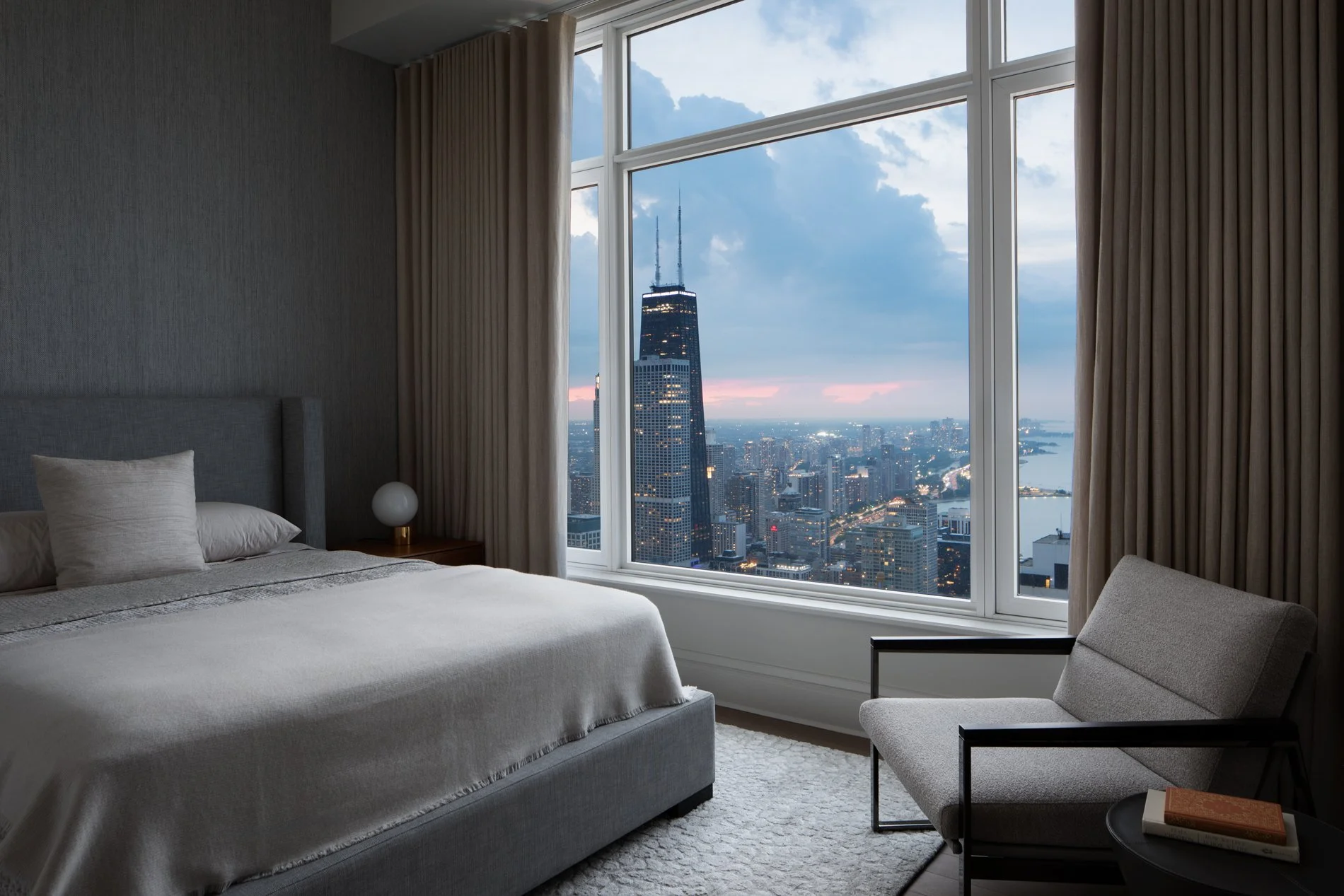 High-rise condo renovation at One Bennett Park by Ratia Construction, a luxury general contractor.