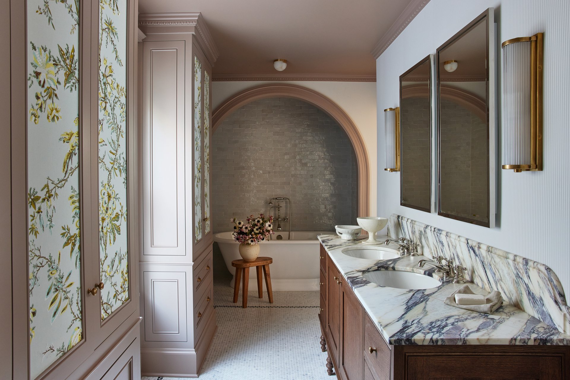 Arched Bathroom | Corey Lohmann Design
