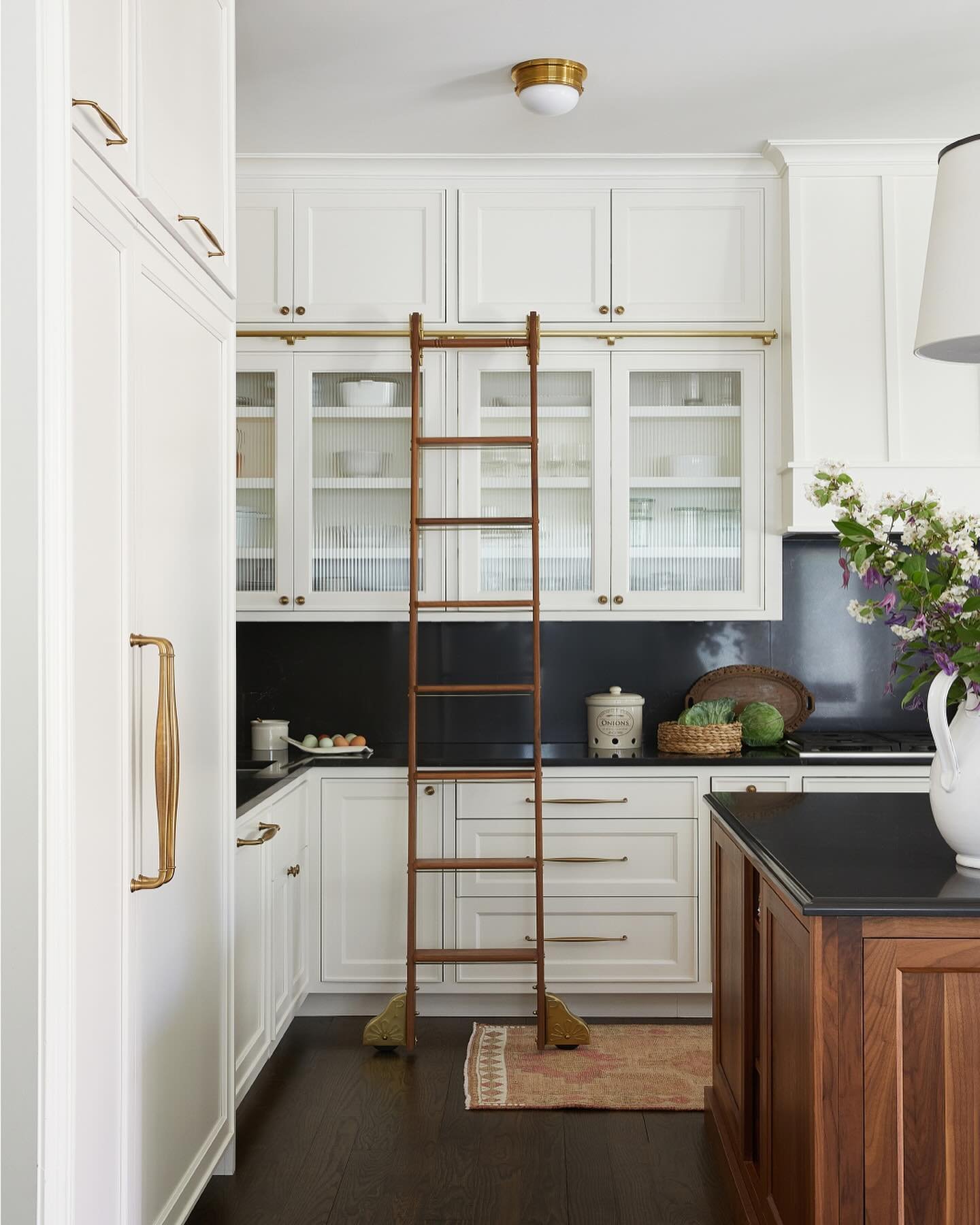Kitchen ladders are popular these days, and we&rsquo;re into them! They provide easy access to those tallest cabinets you never feel like opening otherwise. They also add that beautiful, vintage detail to enhance the unique style of your kitchen. Wou