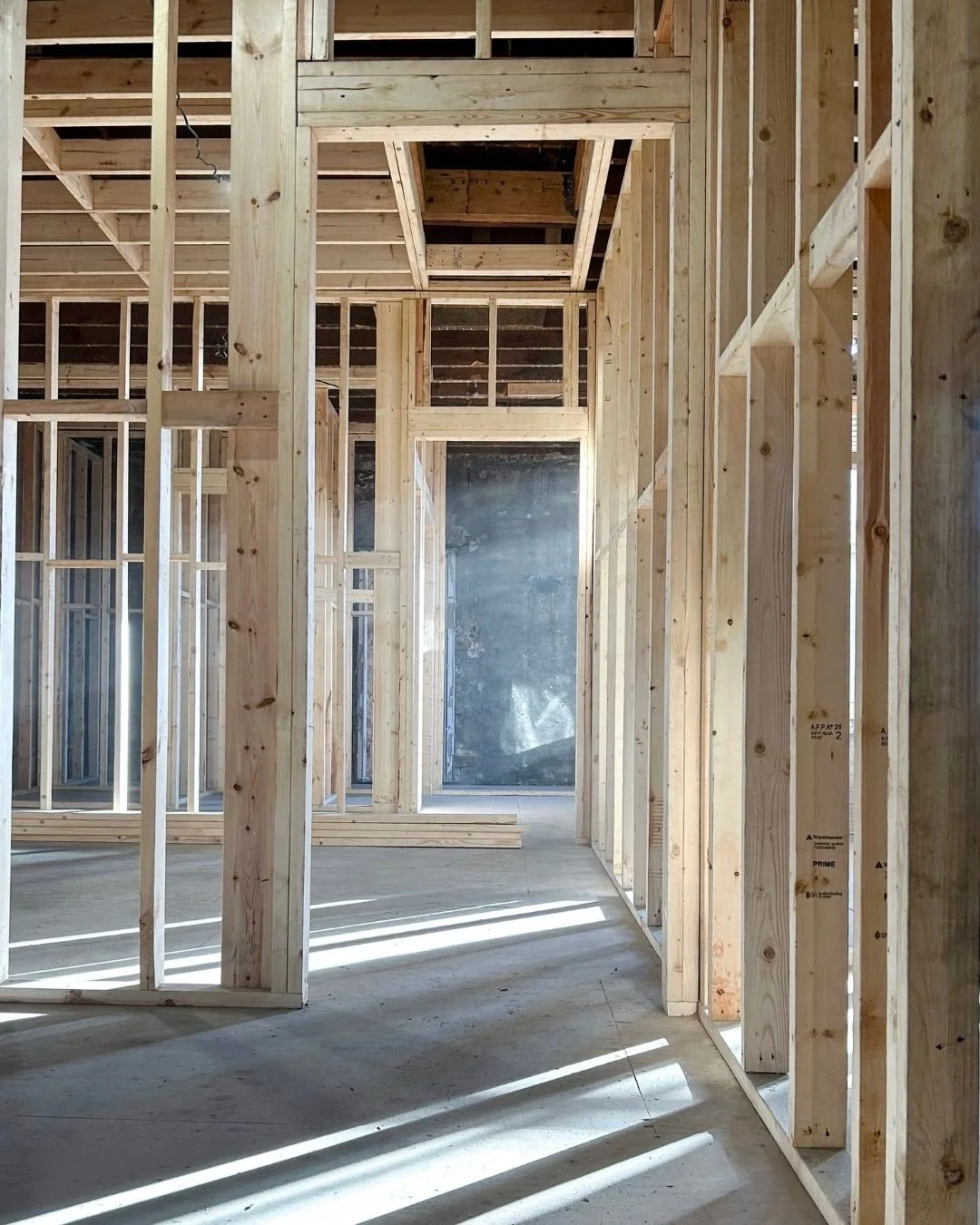 Something about the way light falls on cold, sunny mornings is magical&ndash; even on construction sites.

We love seeing the final version of spaces with all the finishes and fixtures in place. But one of the reasons we&rsquo;re drawn to constructio