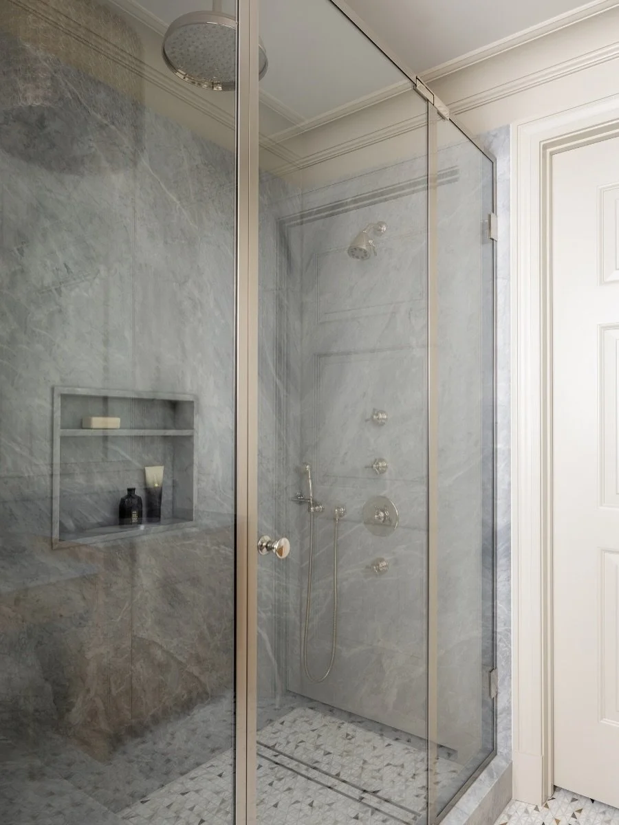 This bathtub to a shower enclosure in a Lincoln Park condo was about maximizing a space to better work with the homeowners&rsquo; lifestyle.

If a tub is a part of your vision for a luxury bathroom, we&rsquo;ll make it happen. If foregoing a tub in f
