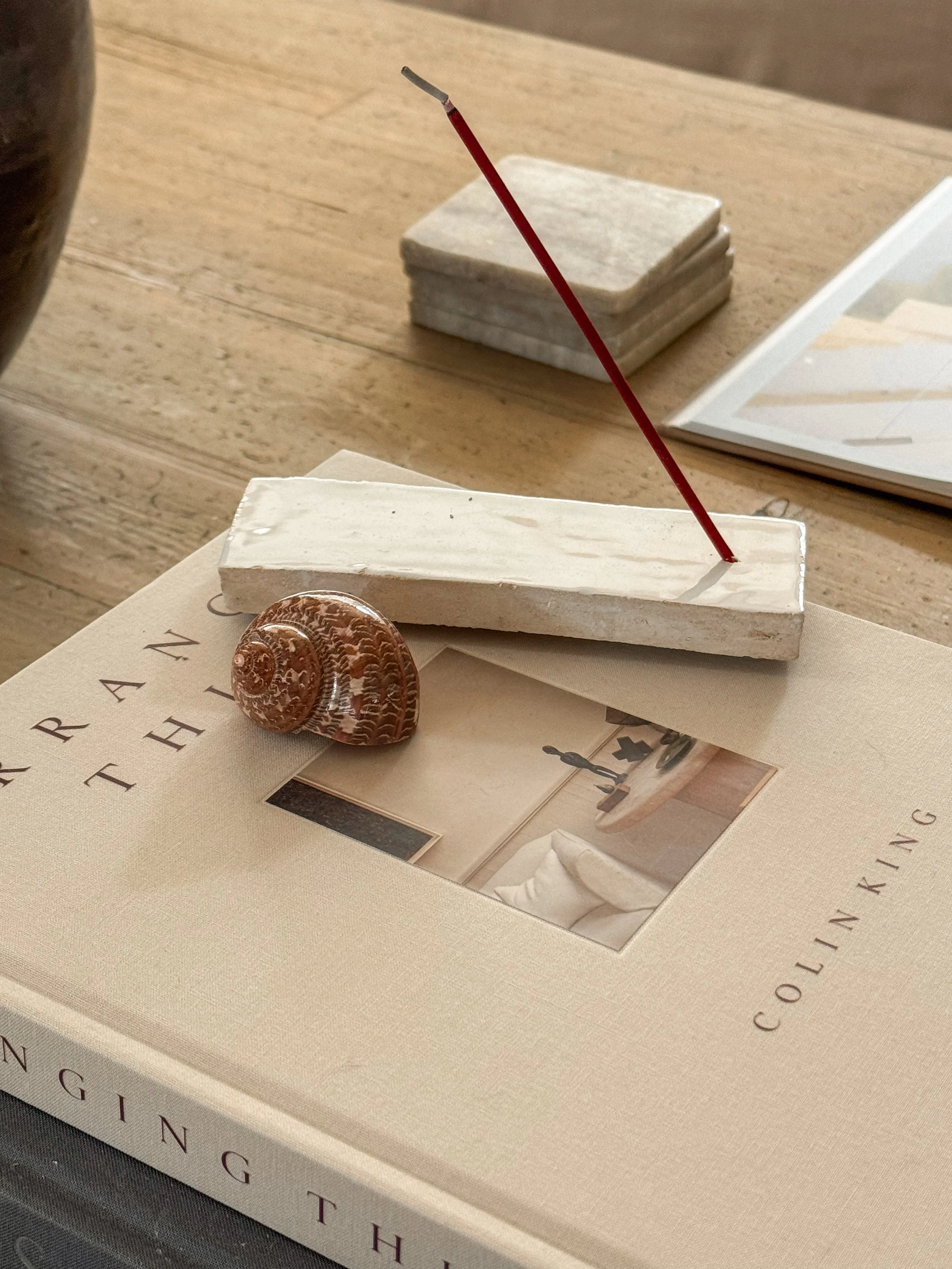 Object No. 1 — Moroccan Clay Incense Holder