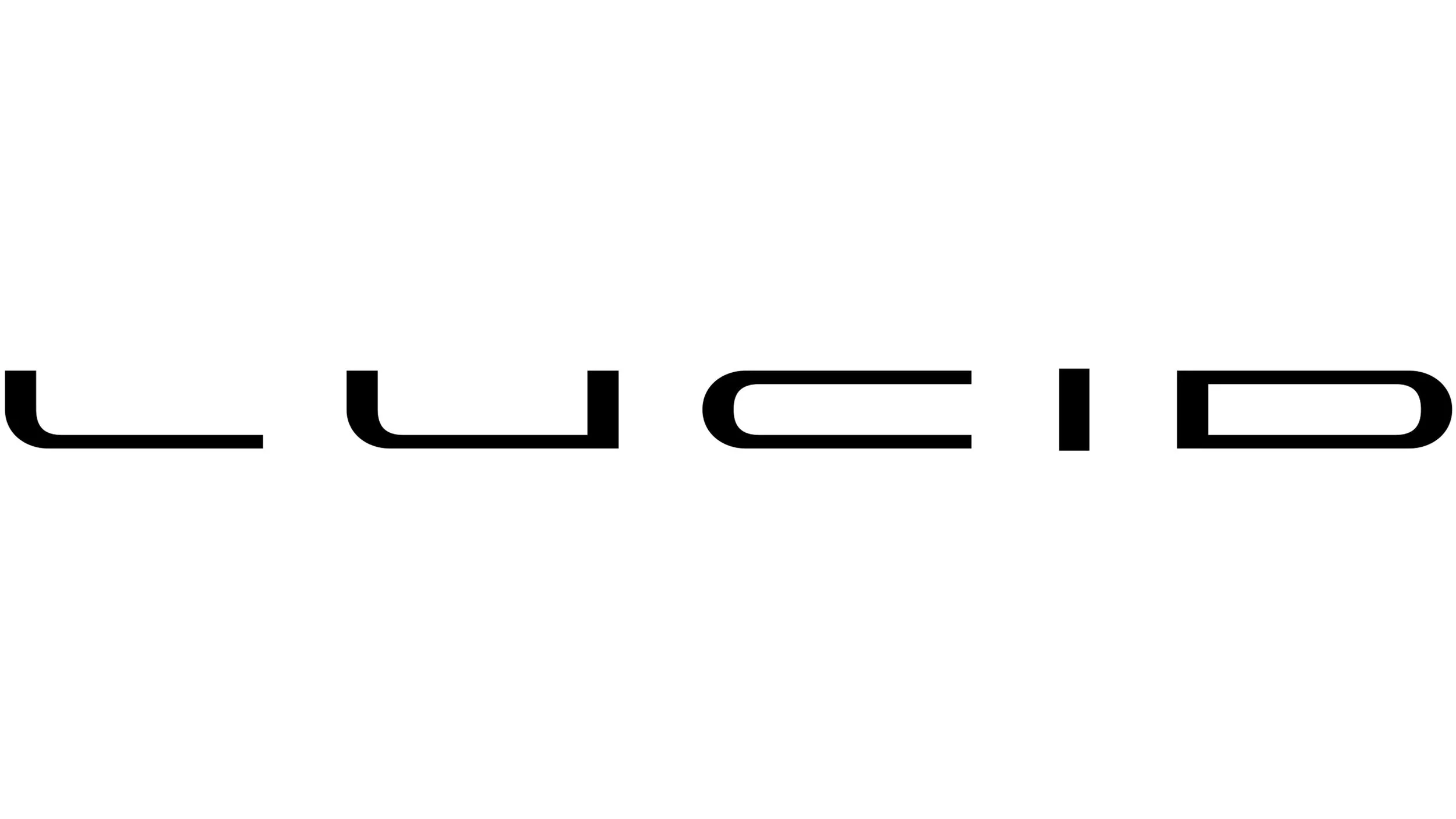 Stylized, black, lowercase text spelling 'lucid' on a white background.
