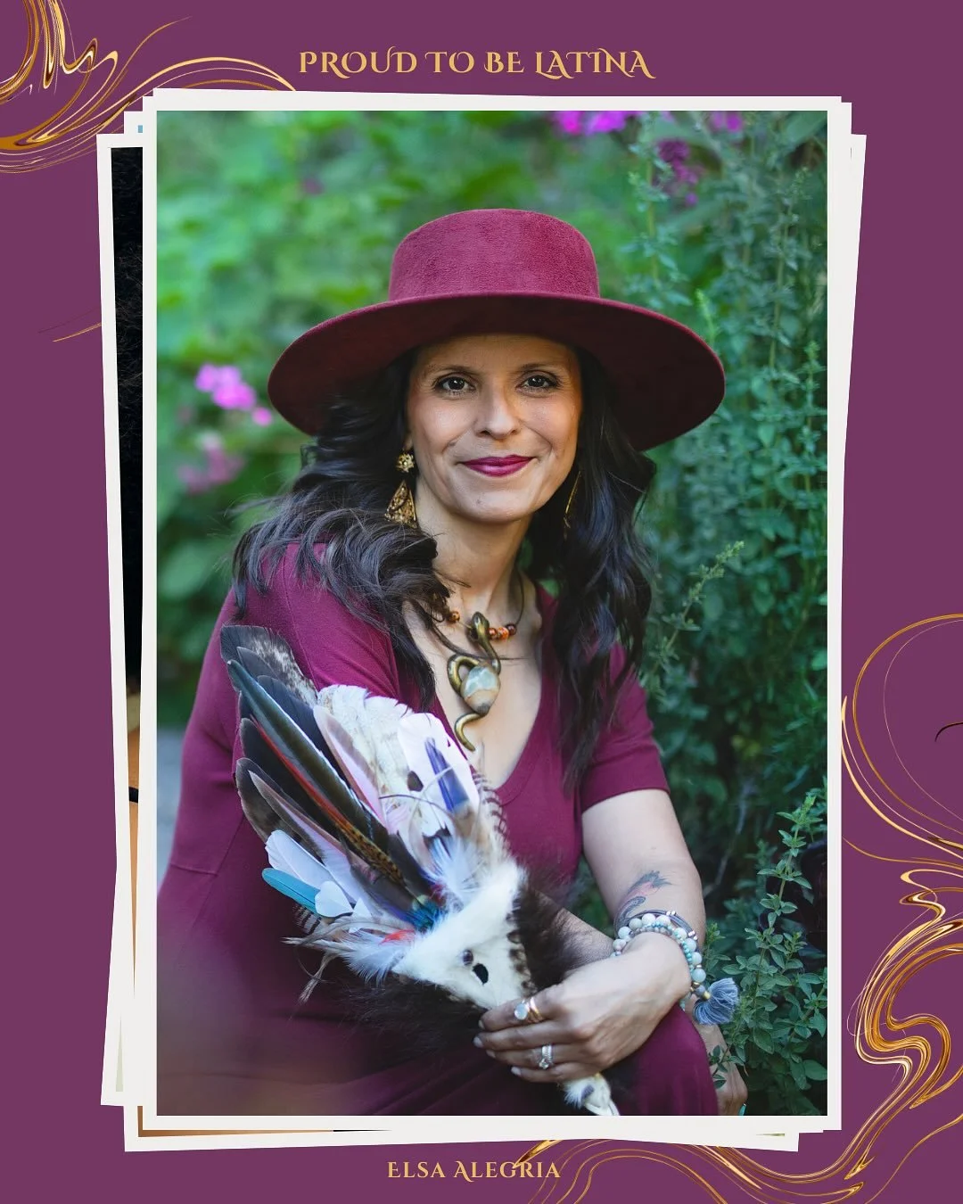 Growing up as a first-gen Mexicana Americana has been a path of initiation, bringing me to greater clarity and alignment with my sense of Self, my voice, and mi poder.   
I grew up with a lot of confusion&mdash;told to blend in, never quite feeling l
