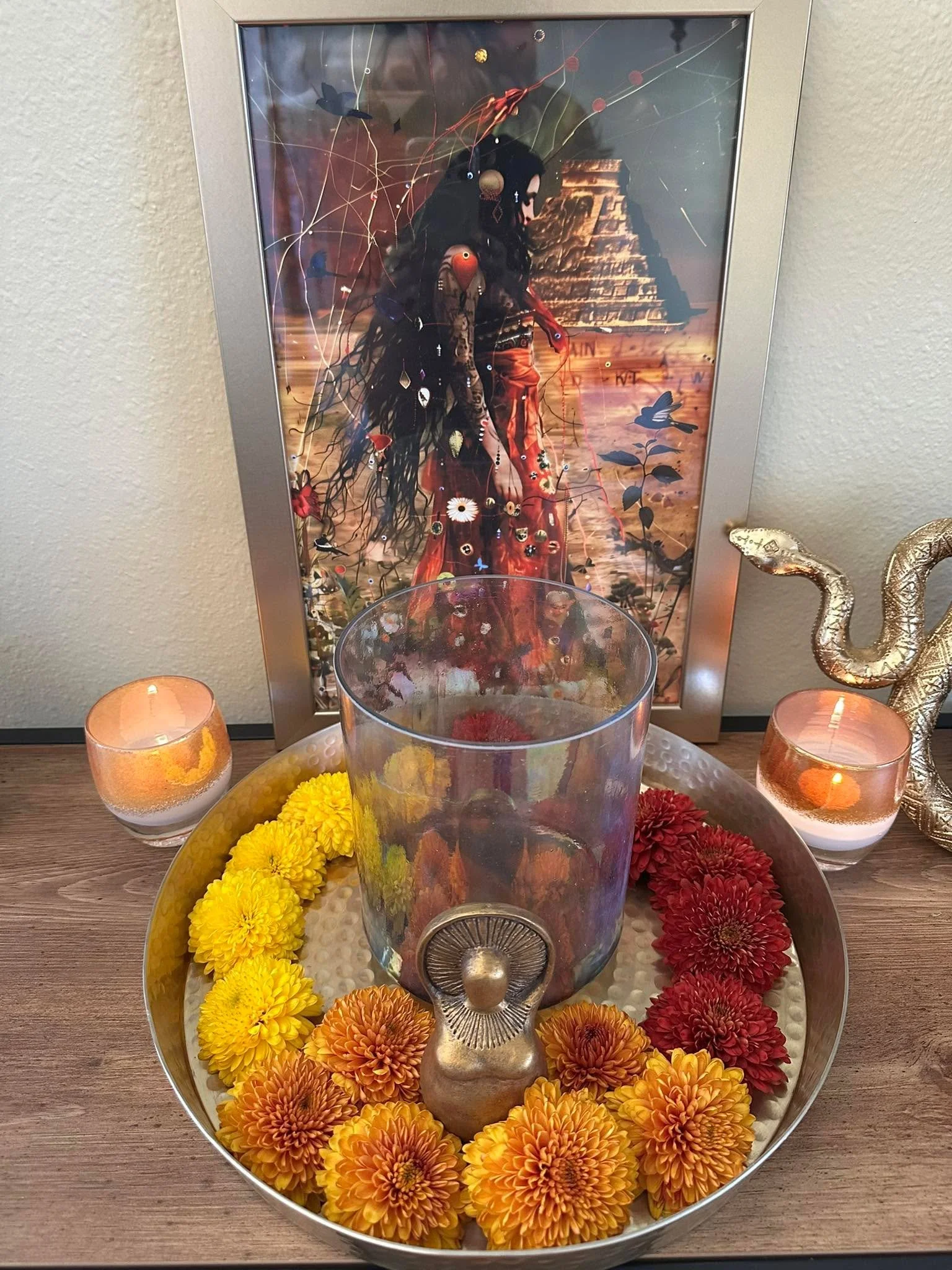 Such a powerful and potent ceremony today with women who are ready to follow their heart knowing above all else. It is a privilege and honor to offer this sacred work. 🙏🏽&hearts;️🌹