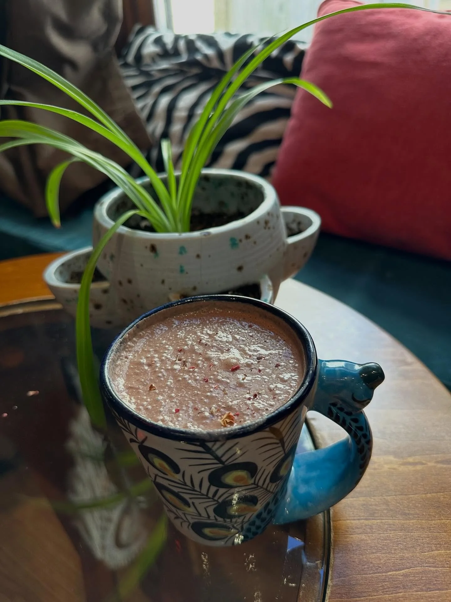 Recalling the joy of savoring Mama cacao with my beloved sisters @jilli.goldman and @mayicarles at @choquierochocolate in Nevada City...

This warms my heart on this chilly day. 

Looking forward to next time! 
&hearts;️&hearts;️&hearts;️

#cacao #so