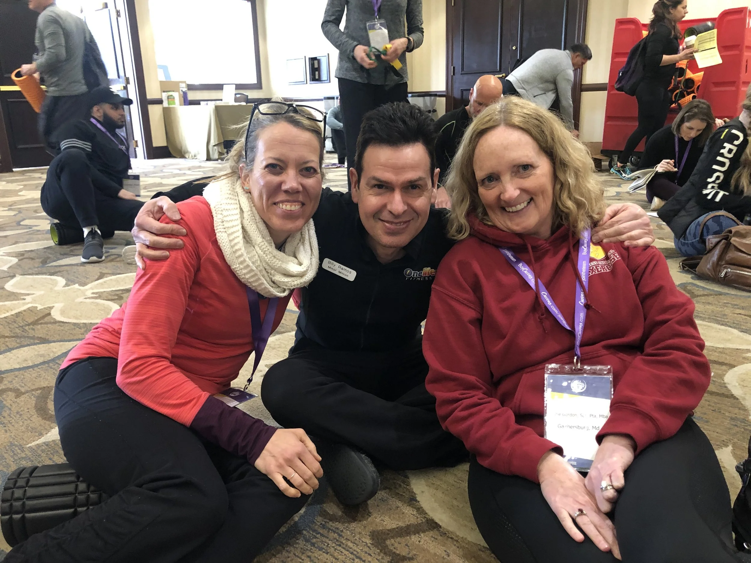 B Laurie attends continuing education conferences and sees friends there.JPG