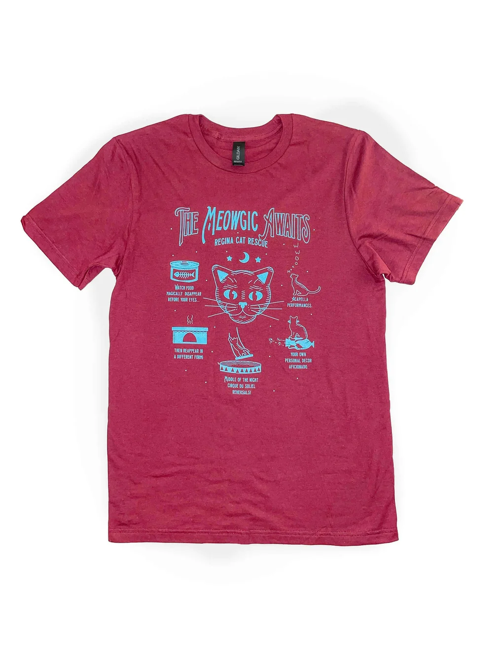 The Meowgic Awaits T-Shirt — Regina Cat Rescue