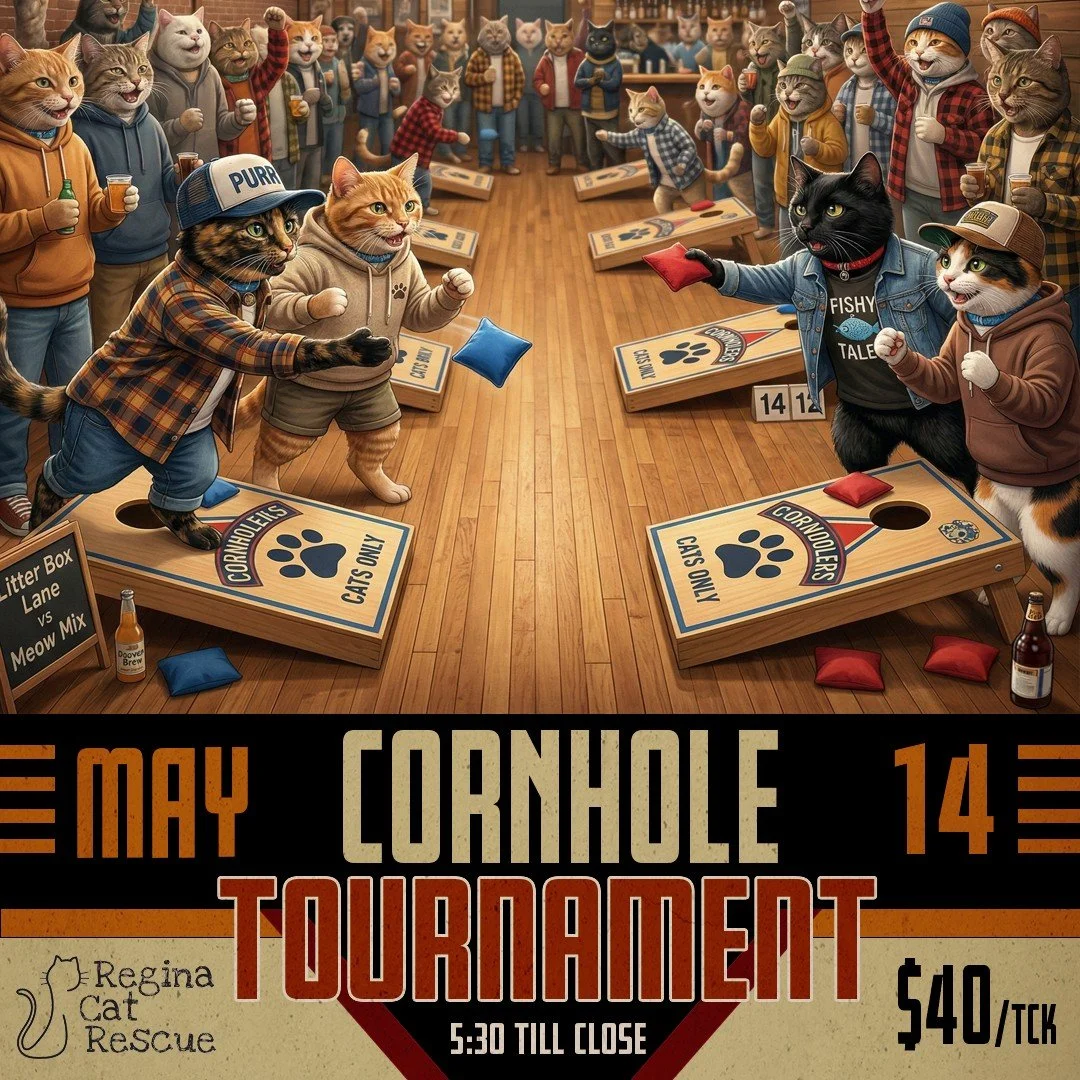 📣 Cornhole fundraising event is fast approaching - 15 days left to get your tickets!⁠
⁠
Join us for a fun-filled cornhole fundraiser featuring round robin play where you&rsquo;ll rotate partners each game, followed by paired playoffs to finish the c