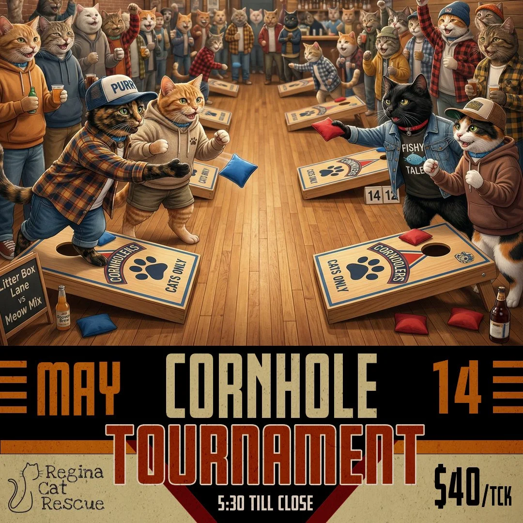 📣 Cornhole fundraising event is fast approaching - 8 days left to get your tickets!⁠
⁠
Join us for a fun-filled cornhole fundraiser featuring round robin play where you&rsquo;ll rotate partners each game, followed by paired playoffs to finish the co