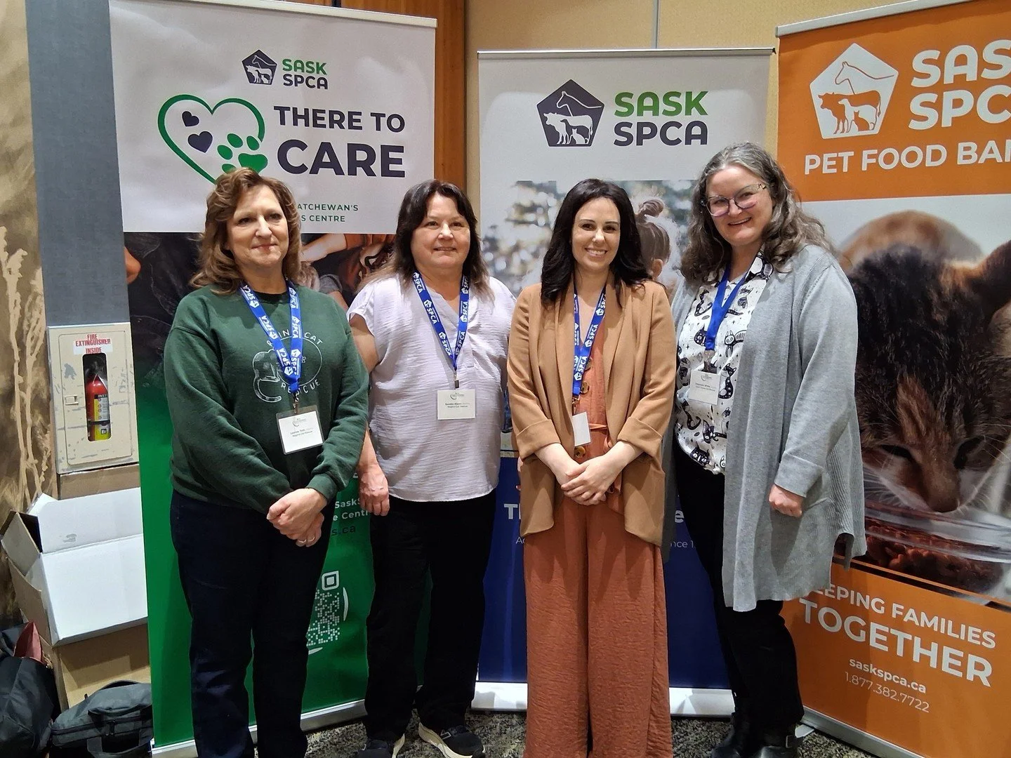 🫶 Regina Cat Rescue was honored to invited to present at SaskSPCA Gathering for Animal &amp; Human Welfare this year. ⁠
⁠
Two of our team members, Leanne and Sandra, had the opportunity to present alongside our sister rescues, Ashlyn with SOS Prairi