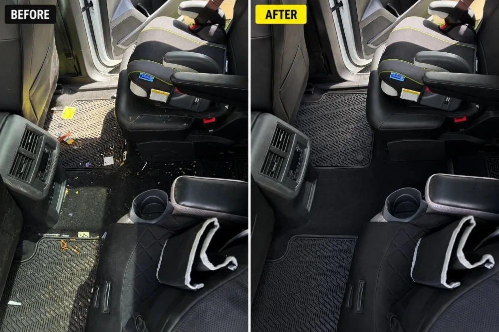 Before / After interior row