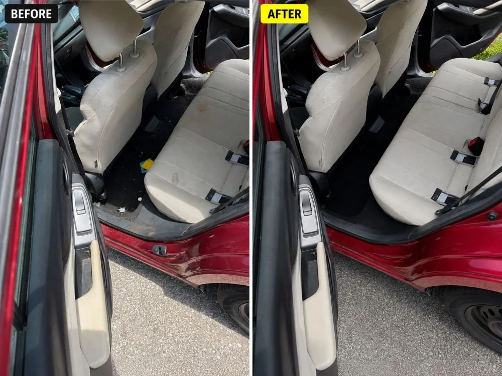 Before / After Seats