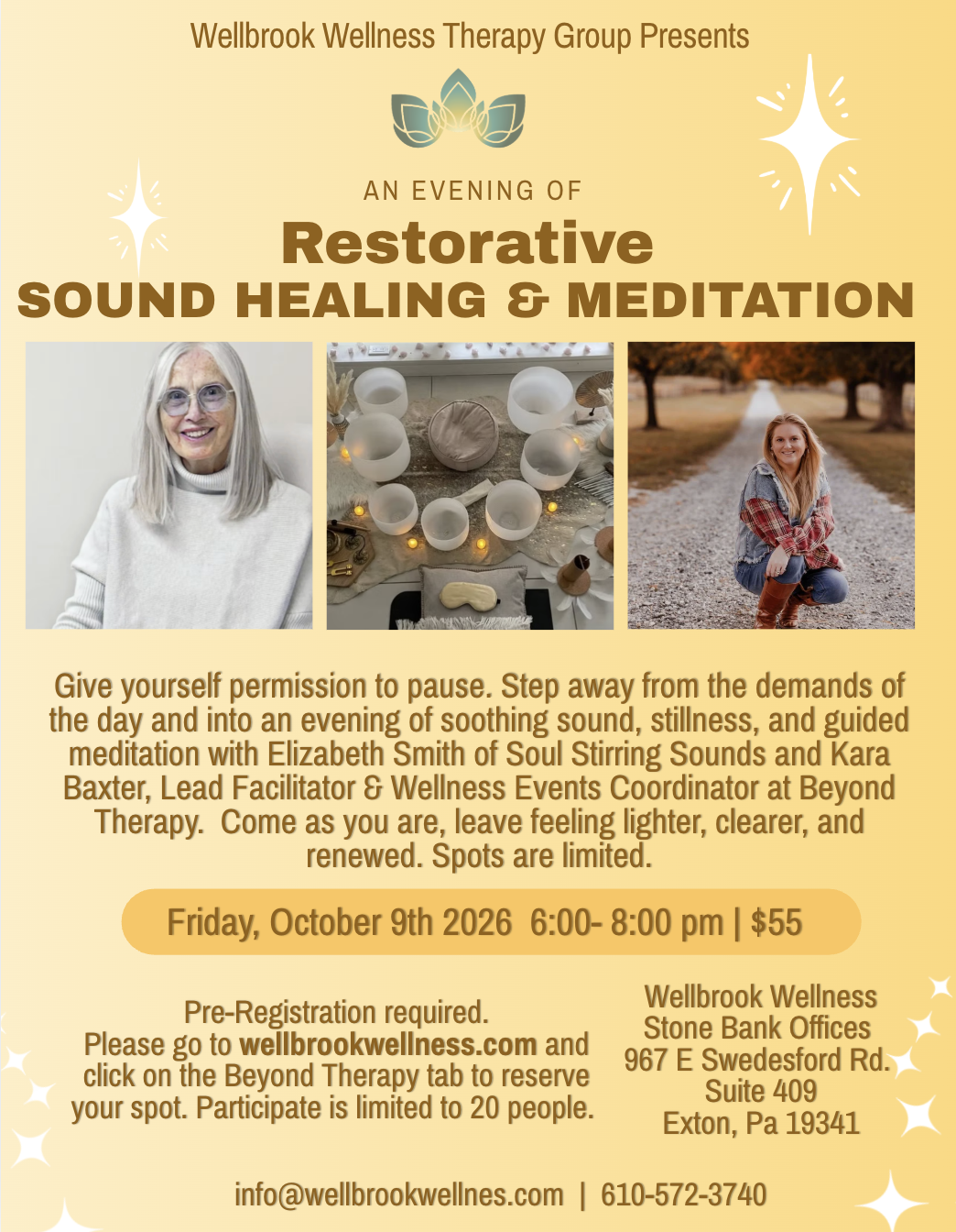 A Restorative Evening of Sound Healing and Meditation