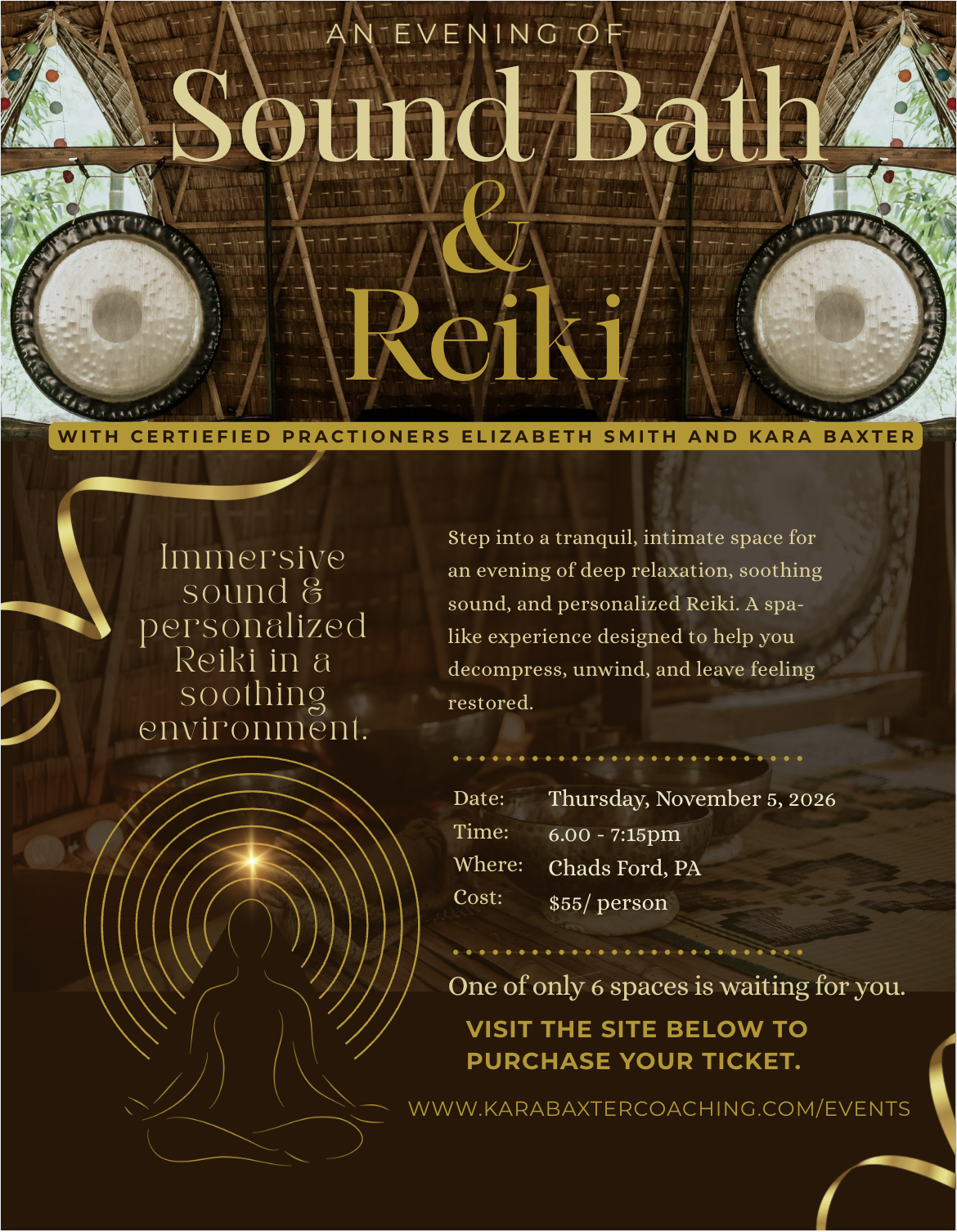 An Evening of Sound Bath and Reiki