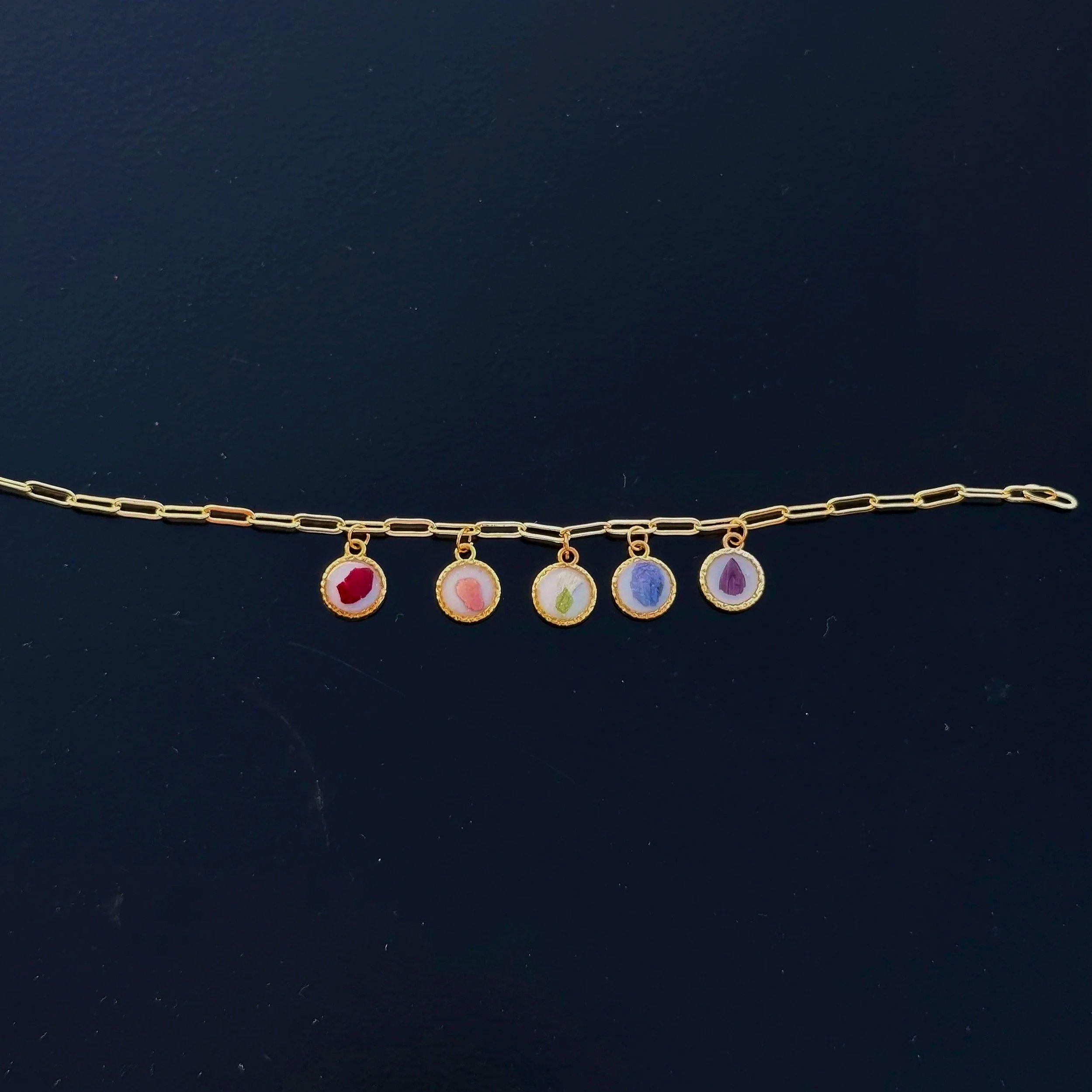 Birth Necklace Charm Bracelet