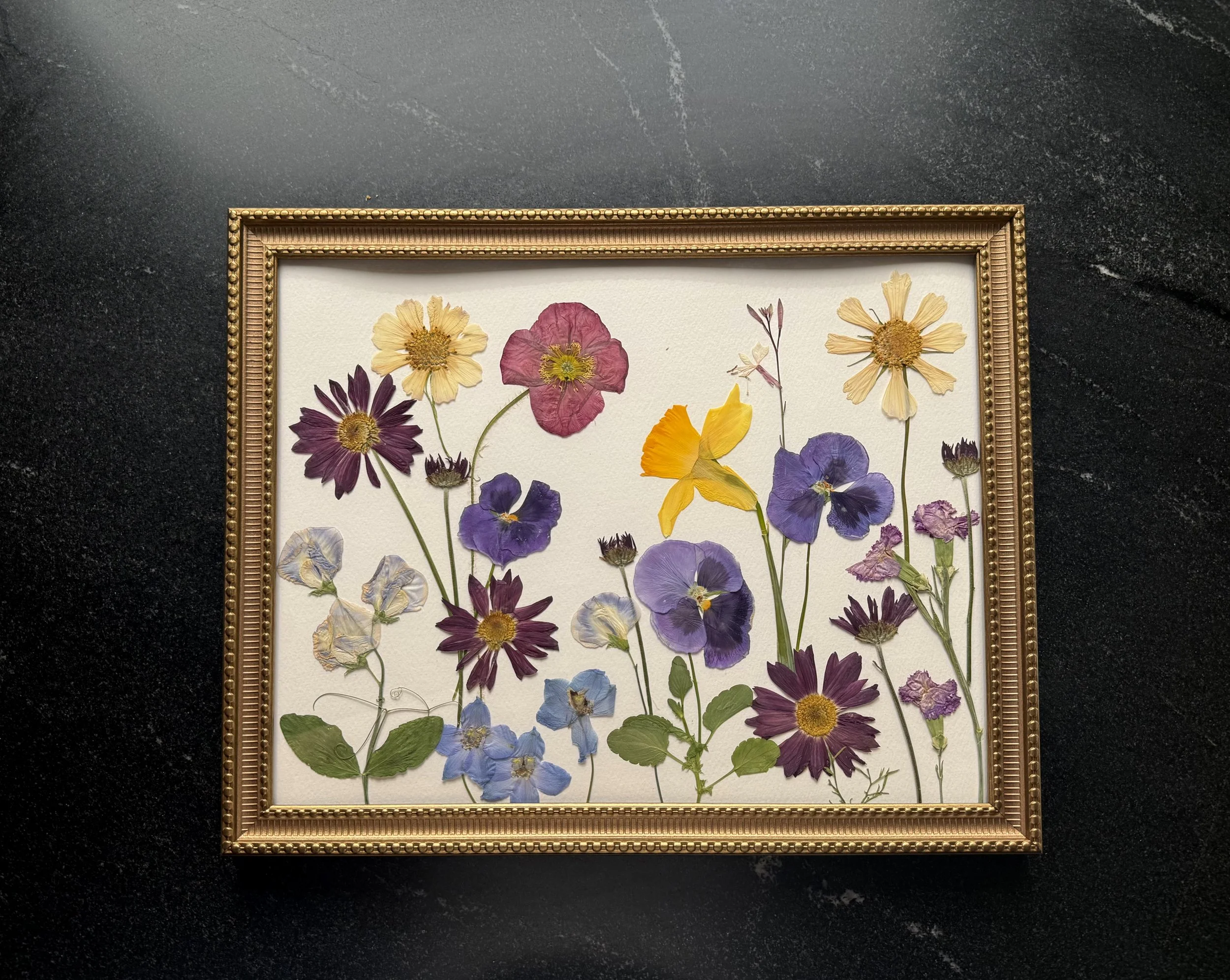 11 x 14 Birth Flower Collage