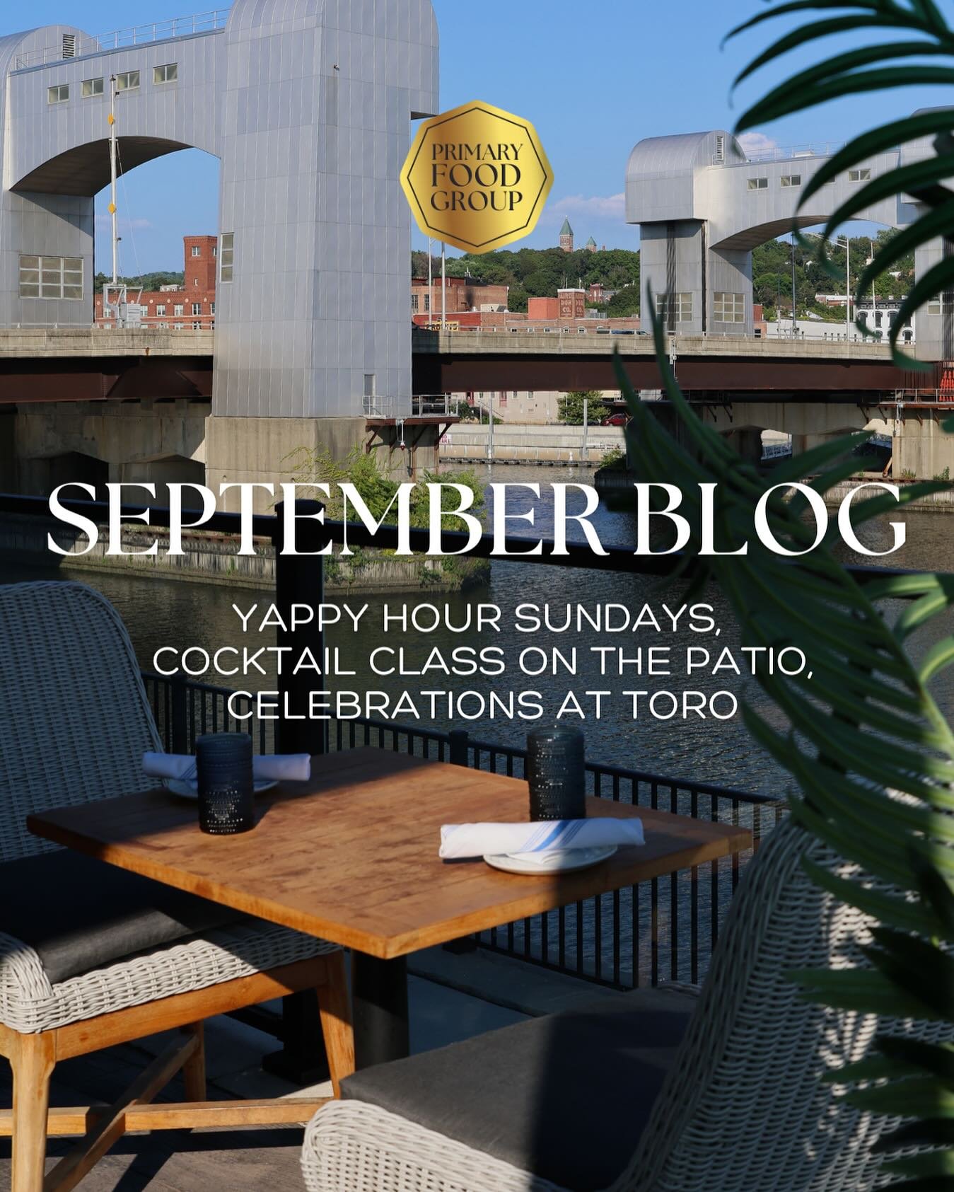 Fall flavors, patio nights, and more reasons to celebrate 🍂 

Our September blog is live - packed with everything from Joe&rsquo;s Cocktail Class to Yappy Hour (yes, the pups are back!) and a sneak peek at National Taco Day. Head to the link in our 