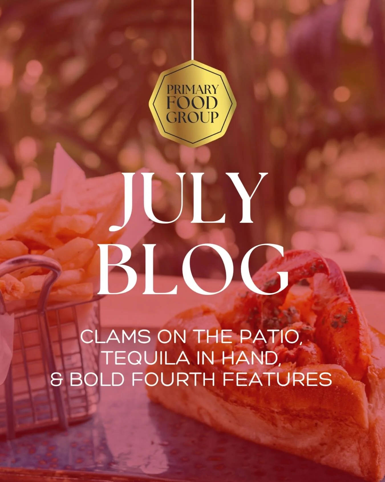 Summer, Served Your Way 🔥

From upscale BBQ at 677 Prime to late-night tacos at Toro and clams by the river at Sea Smoke - July is bringing the flavor.

This month&rsquo;s blog covers it all: the PrimeBQ tasting menu, taco bars to-go, Tequila Day an