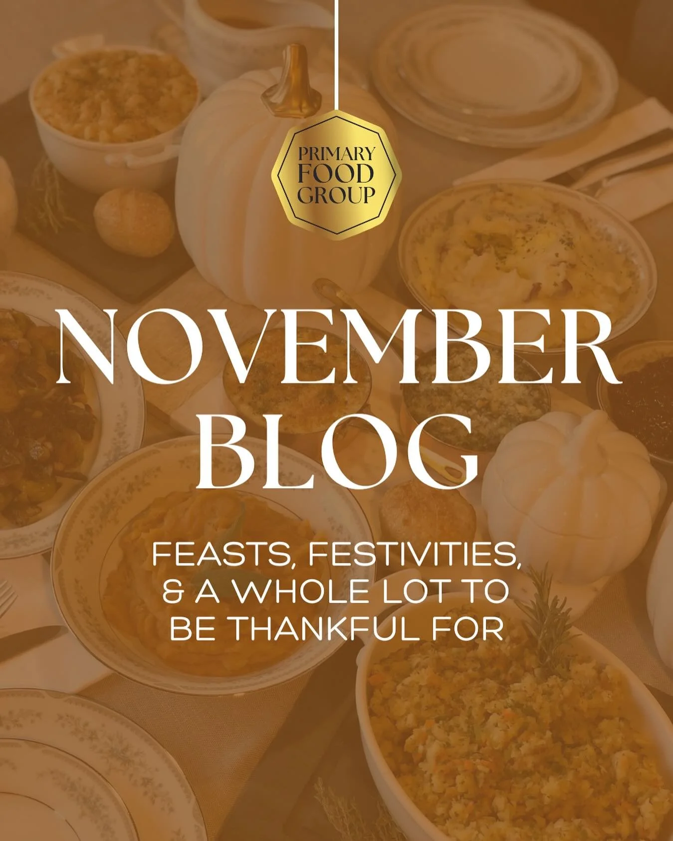 November&rsquo;s serving up something for everyone - dinners that give back, cocktails worth celebrating, and a few early signs of holiday cheer. From 677 Prime&rsquo;s Thanksgiving packages to Toro&rsquo;s Santa Brunch and Sea Smoke&rsquo;s Holiday 