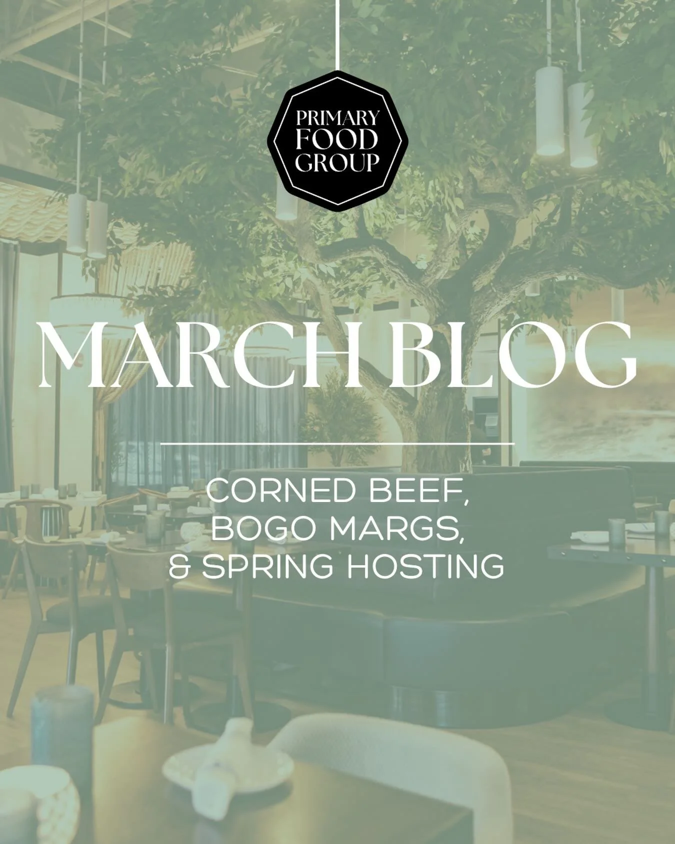 March Is Here - and it&rsquo;s full of a little luck and a lot to look forward to 🍀

Longer days, fresh flavors, and plenty to celebrate this month at 677 Prime, Sea Smoke Waterfront Grill, and Toro Cantina. From seasonal dishes and cocktails to bru