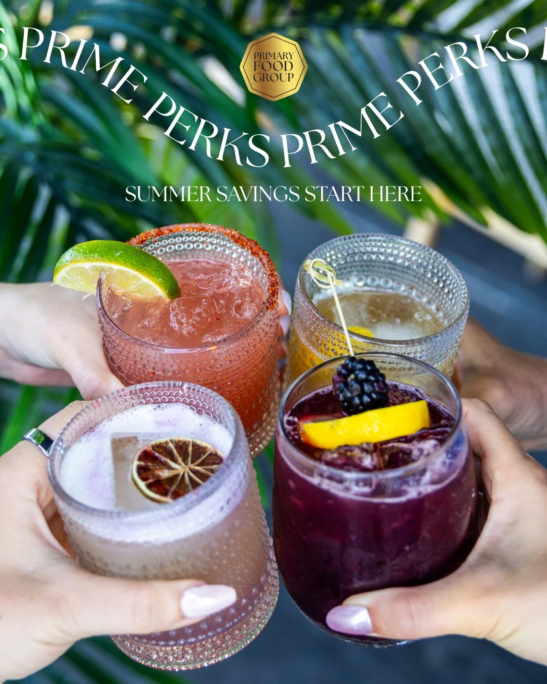 Summer looks better with a table booked, a drink in hand, and a few perks waiting for you. 

Join Prime Perks and make every dinner, date night, and sunset toast count.
