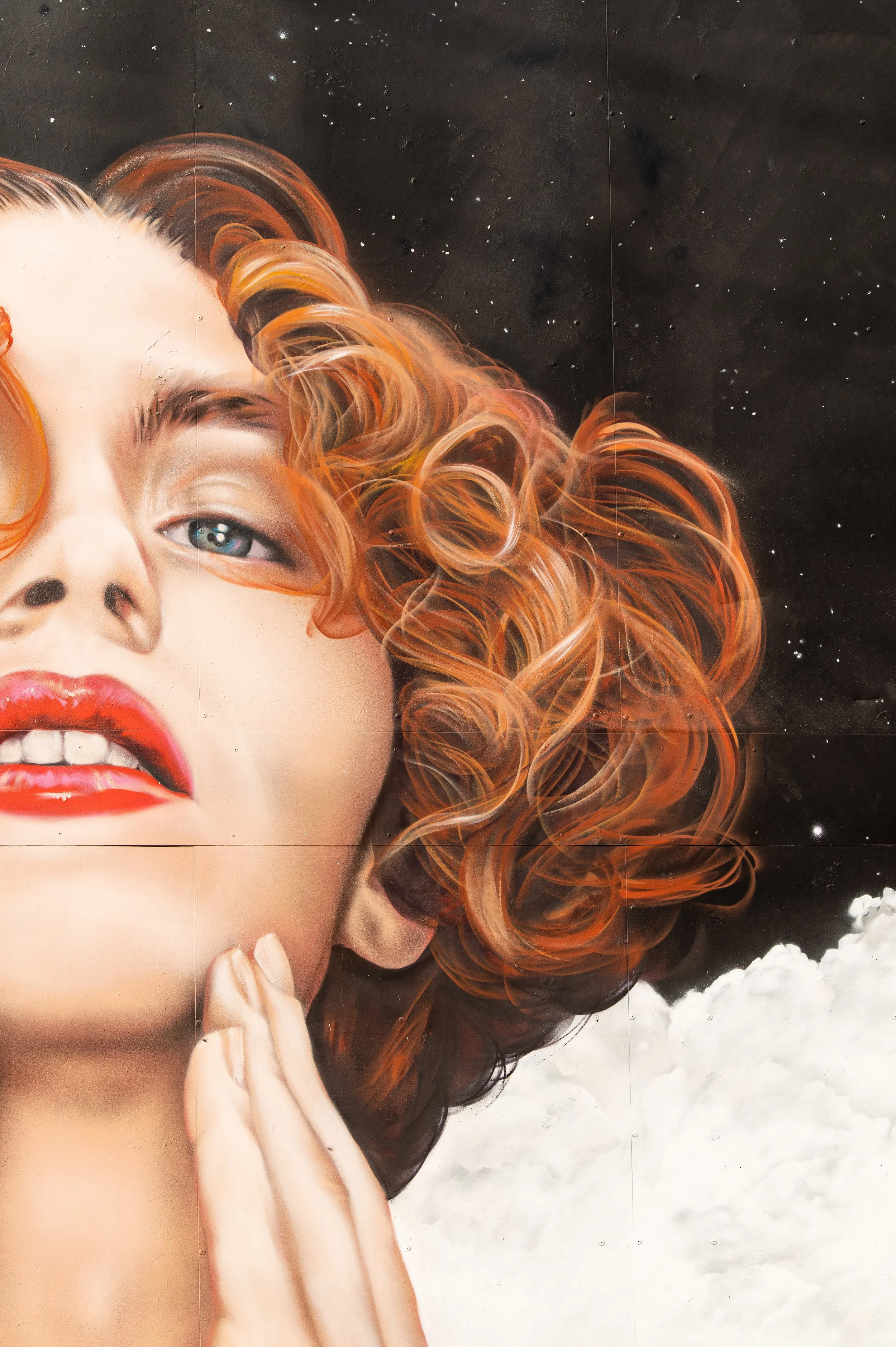 SOPHIE XEON mural by JOY! Collective