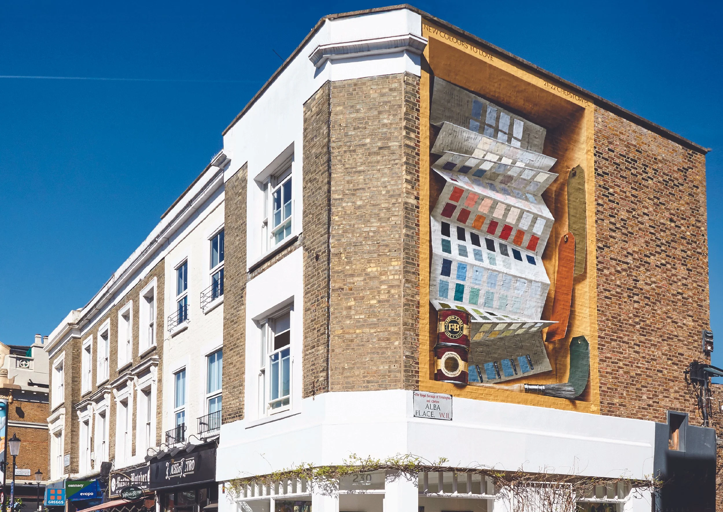 FARROW & BALL: TROMPE L'OEIL MURALS