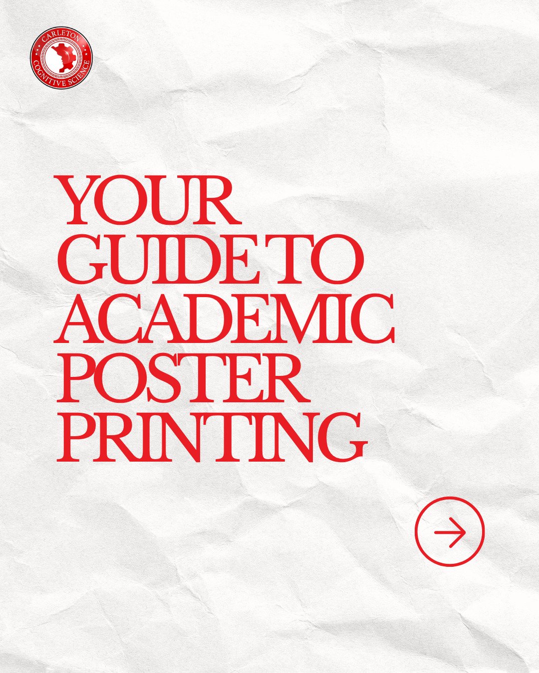 It's conference season! Do you know how to print an academic poster? Here is your guide to the most convenient and cost-effective printing options! 🖨

#CarletonUniversity #CarletonU #CarletonCogSci #CarletonCognitiveScience