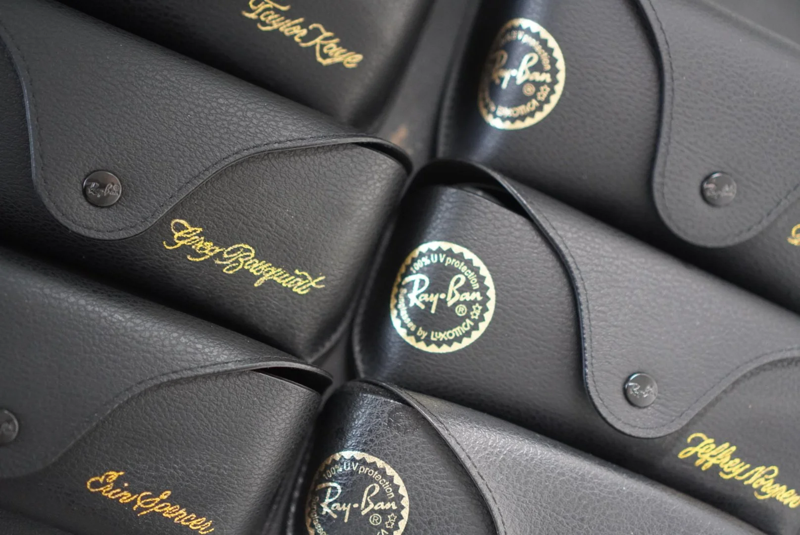 Custom Hot Foiling on Ray-Ban Cases
