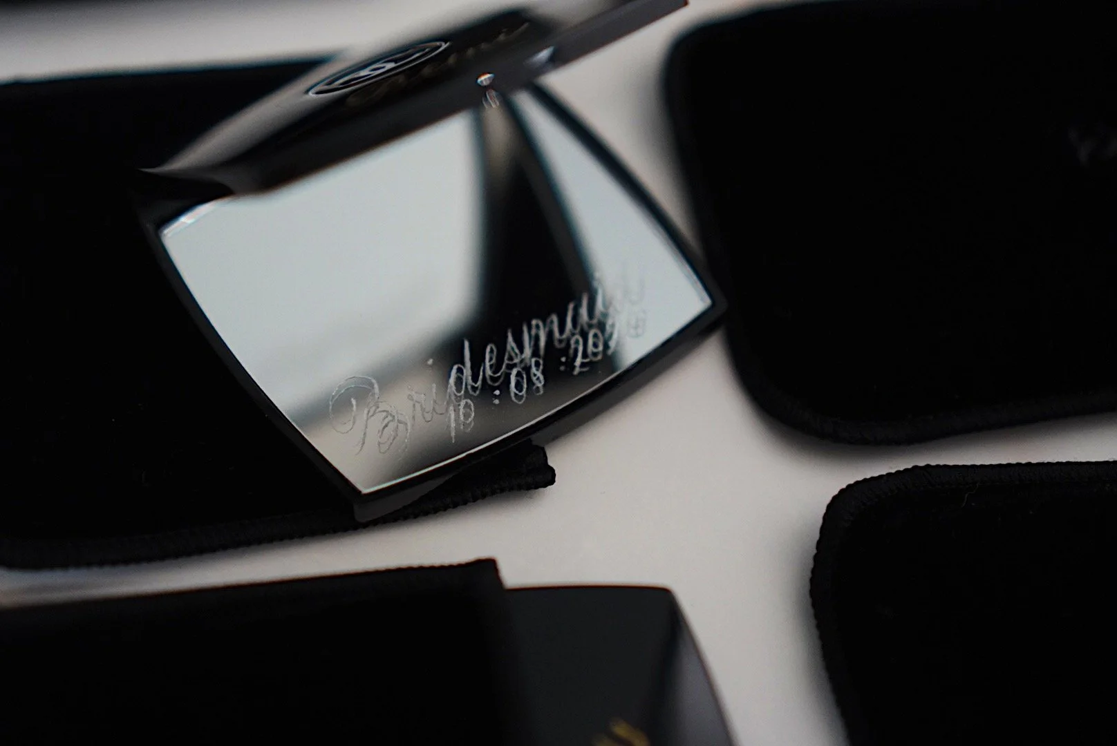 Chanel Compact Mirrors for Bridal Party