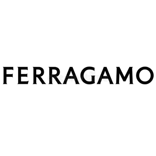Ferragamo logo in black text on a white background.