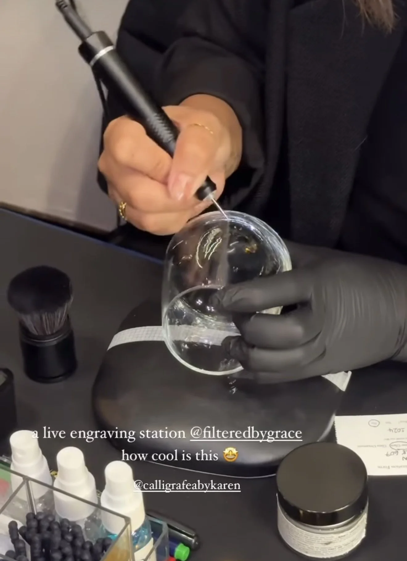 Bottle engraving Toronto
Glass engraving artist
Perfume bottle engraving
Custom calligraphy artist
Calligraphy for luxury events
Personalized gifts on-site
Hand engraving for events
Wedding calligraphy Toronto
Custom wedding signage
Personali