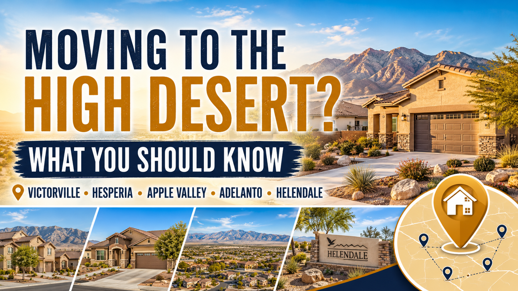Thinking About Moving to the High Desert? Here’s What You Should Know Before Moving to Victorville, Hesperia, Apple Valley, Adelanto, or Helendale